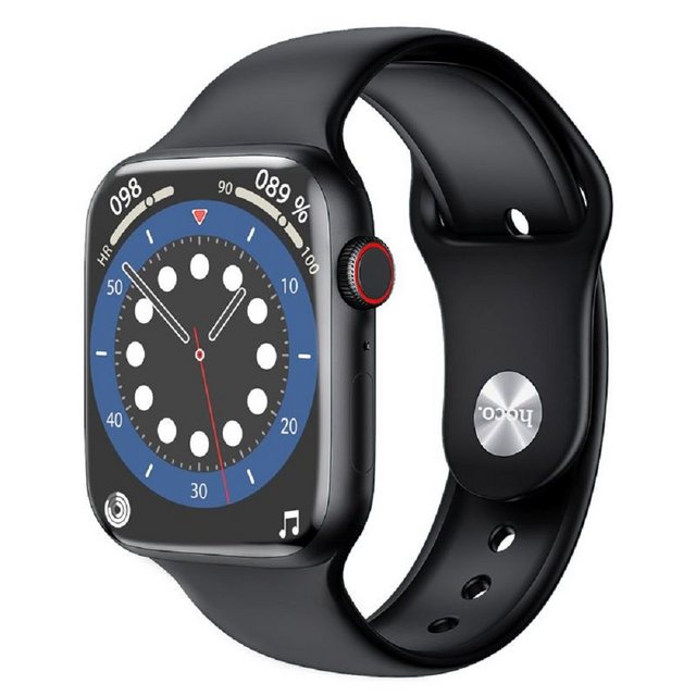 HOCO Y5 Pro (Anrufversion), Bluetooth, IP68, schwarz Smartwatch