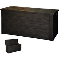 Pro Garden - Premium-Kissenbox - Wasserdicht - 120x45x57 cm - Schwarz