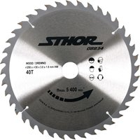 STHOR Kreissägeblatt - 40T - Durchmesser 30mm - Umfang 250mm