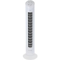 JAP Quebec - Turmventilator - Timer - Oszillierender Säulenventilator - Standventilator - Standventilator - Weiß