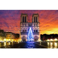 Papermoon Fototapete »Notre Dame Sonnenaufgang«