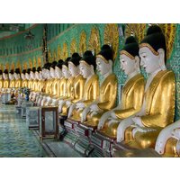 Papermoon Fototapete »U Min Thonze Buddhas«