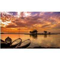 Papermoon Fototapete »Sonnenuntergang in Indien«
