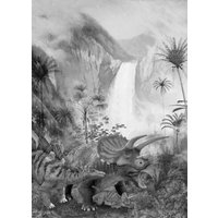 Komar Vliestapete »Jurassic Waterfall«