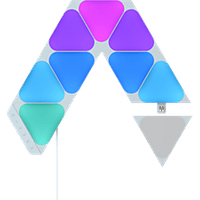 NANOLEAF Shapes Mini Triangles Starter Kit - Vernetzte Innenbeleuchtung (Weiss)