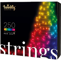 TWINKLY Strings 250 RGB+W LED 5mm - Lichterkette (Transparent)