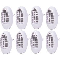 Benson Bellson Plug-In Anti-Mücken-Lampe - 8 STUKS - Insekten - UV-Licht - Für die Wandsteckdose