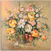 Artland Wandbild »Blumen und Spirituosen«
