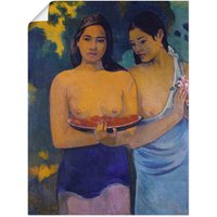 Artland Wandbild »Zwei Frauen von Tahiti. 1899«